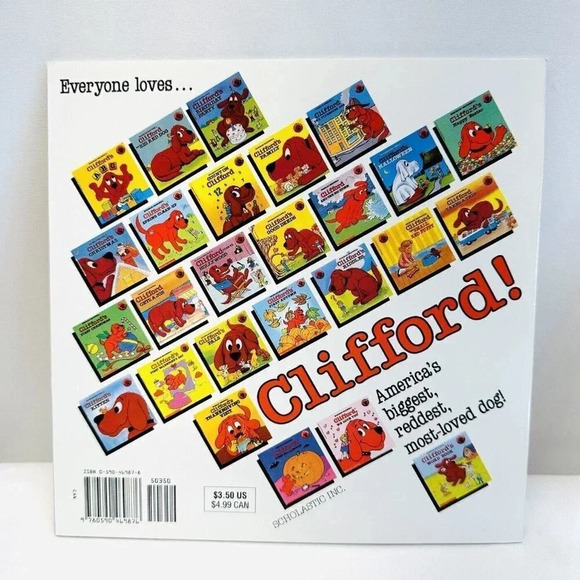 CLIFFORD'S THANKSGIVING VISIT Paperback book by Norman Bridwell - Brand New - Picture 2 of 2